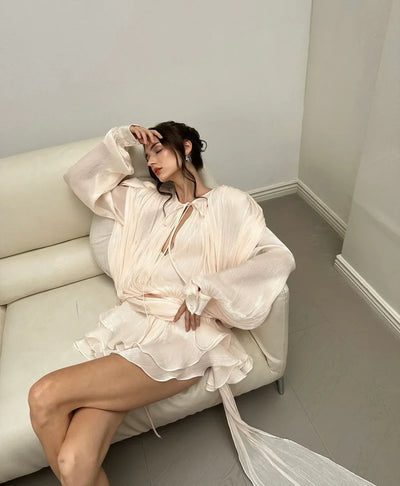 Heidi-Mode | Rüschen-Minikleid