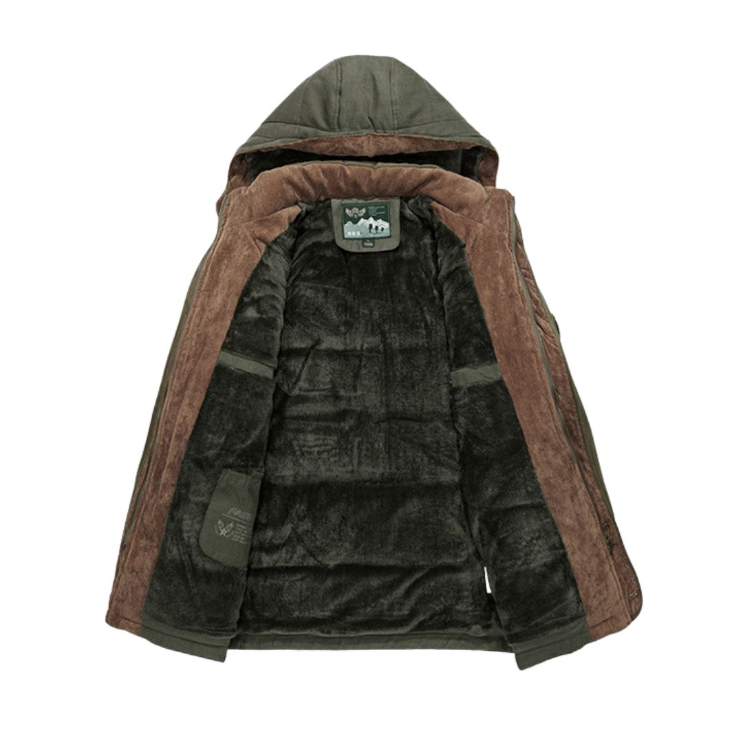 MAX - FLEECE-GEFÜTTERTE WINTERJACKE