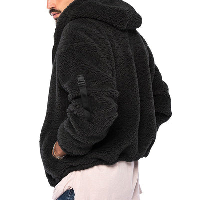 Plüsch-Winterjacke für Männer