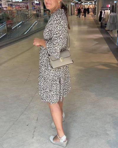 Kleid Leopardenprint