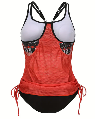 Zweiteiliger Badeanzug Mit Slingback-Rücken