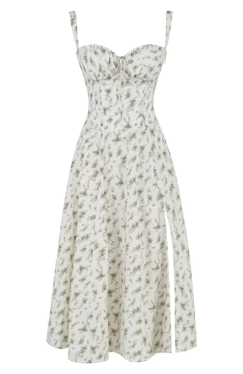 Midikleid ohne Ärmel Rosea
