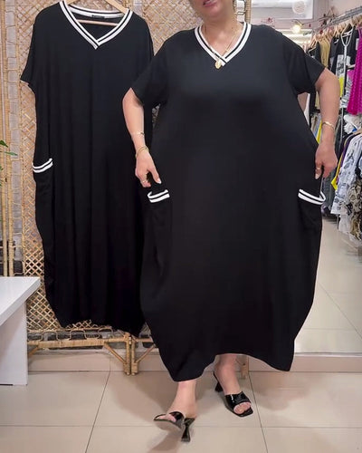 Kleid lässig locker gerade geschnitten