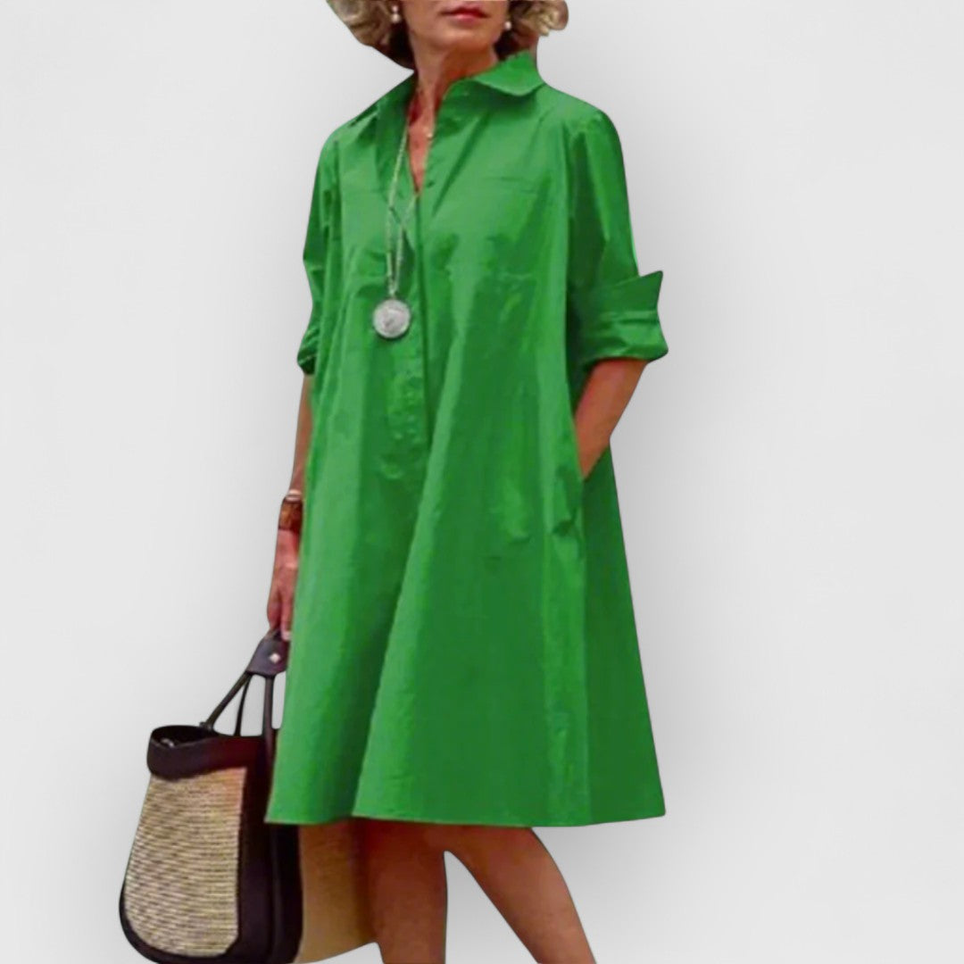 Brigitte | Punkt-Midikleid