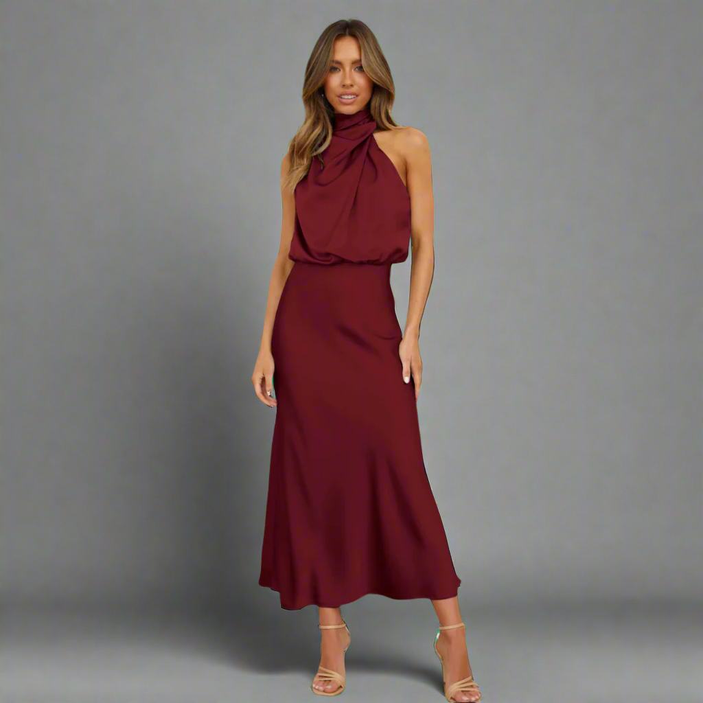 Dorothea | Stylish Maxi-Kleid mit Leichtigkeit