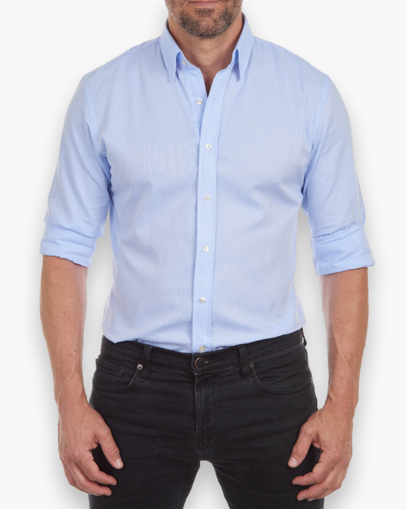 Herren Modisches Zip Fit Hemd | Elegant