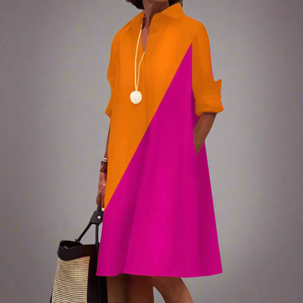 Sandrine | Lässiges und Elegantes Polokleid