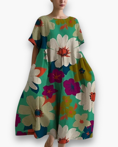 Damen Stylish Bedrucktes Kleid | Casual