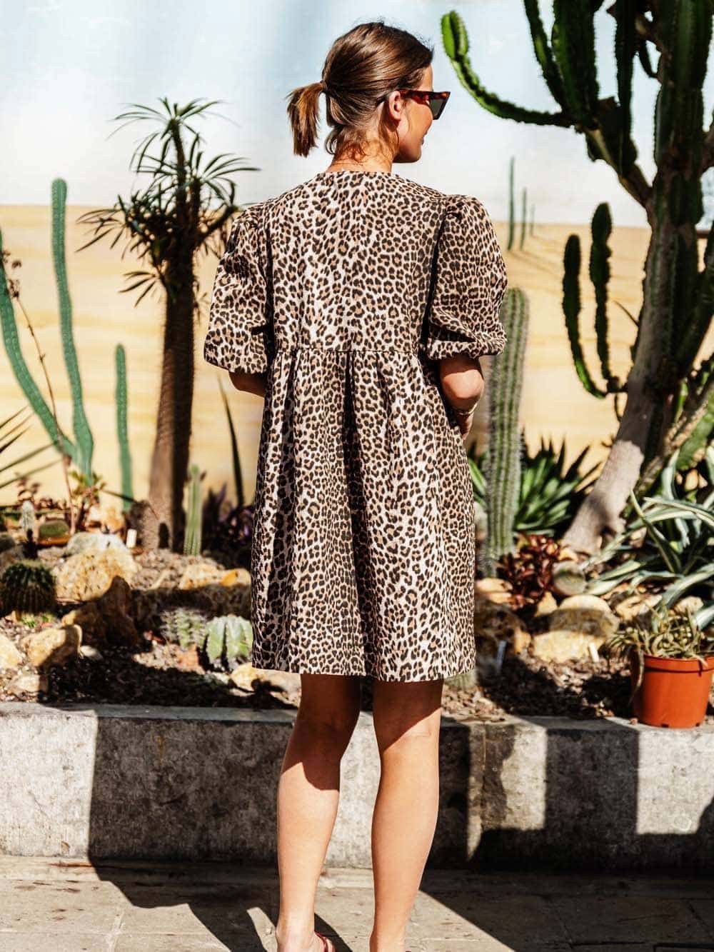 Leoparden | Druckkleid