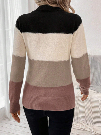 Bunter Pullover für Frauen