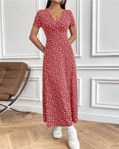 Kleid Sexy Elegant Bedruckt