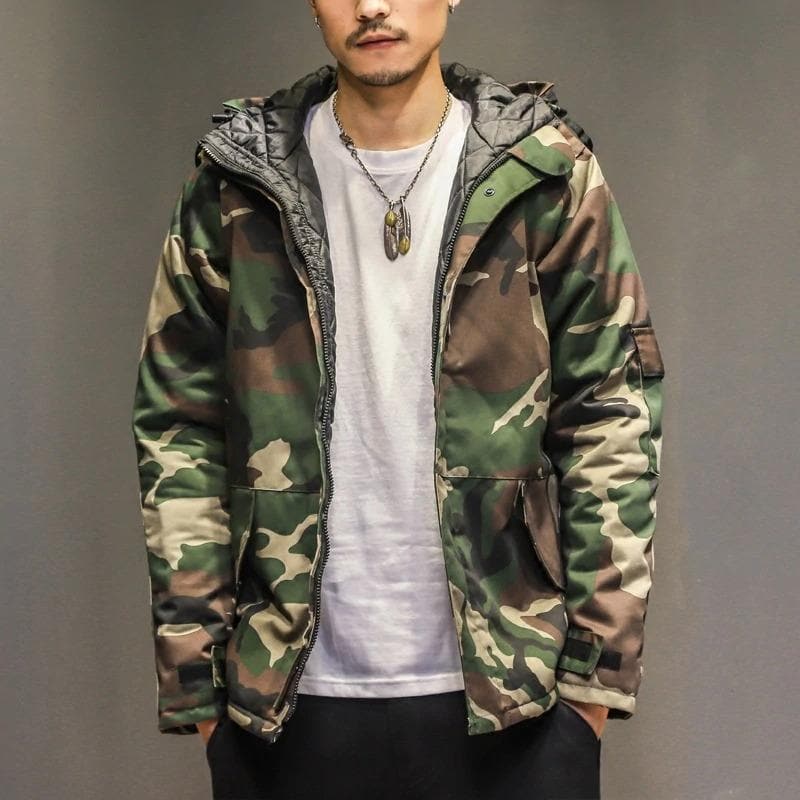 Jacke mit Kapuze für Herren