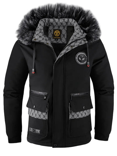 Männliche Draußen-Winterjacke für Männer