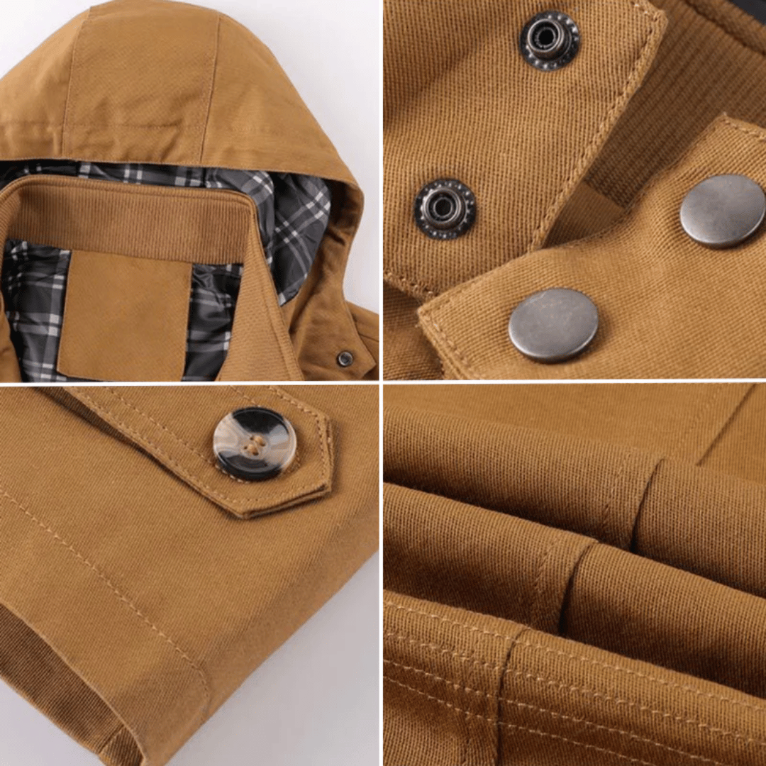 Stylische Kuschelige Winterjacke für Männer