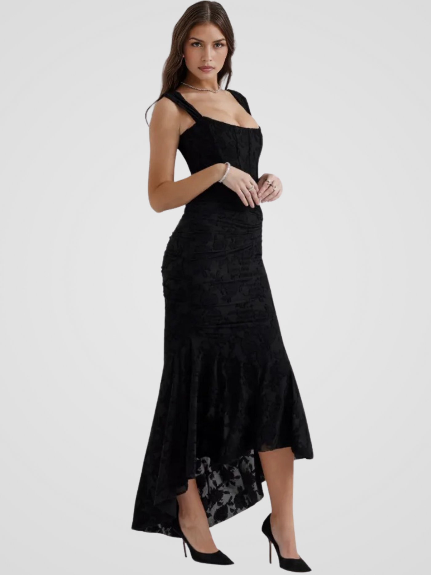 LUXE LACE MERMAID DRESS