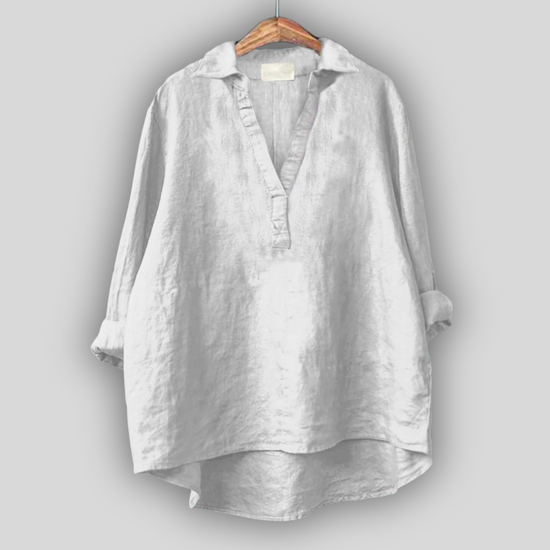 Anna - Linen Blouse