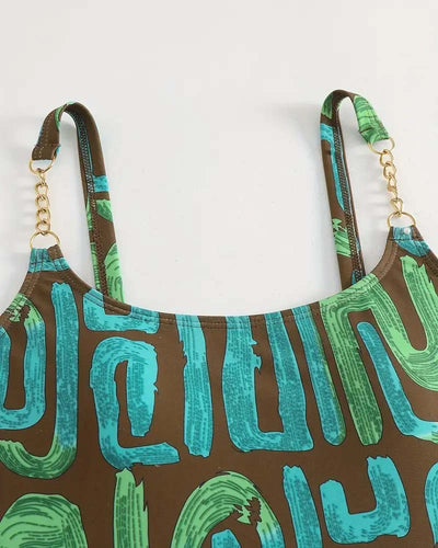 Badeanzug sexy einteiler träger