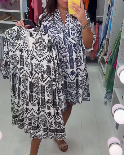 Kleid Fashion Street-Print