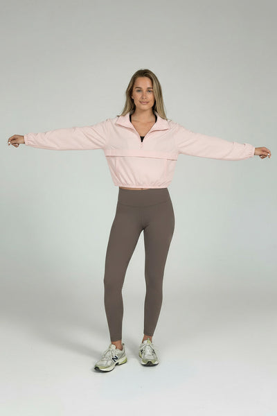 Nancy | Leichte Quarter-Zip Windbreaker-Jacke