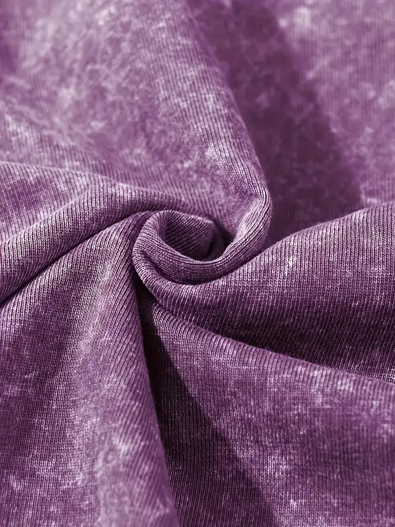 Heidi-Mode | Baumwoll-T-Shirt mit Rundhalsausschnitt