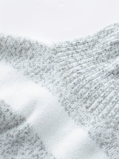 Gestreifter Rollkragenpullover für Damen | Gemütlich