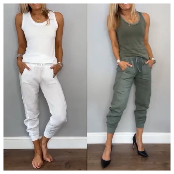 HANNELIESE - SET AUS TOP UND JOGGER-HOSE