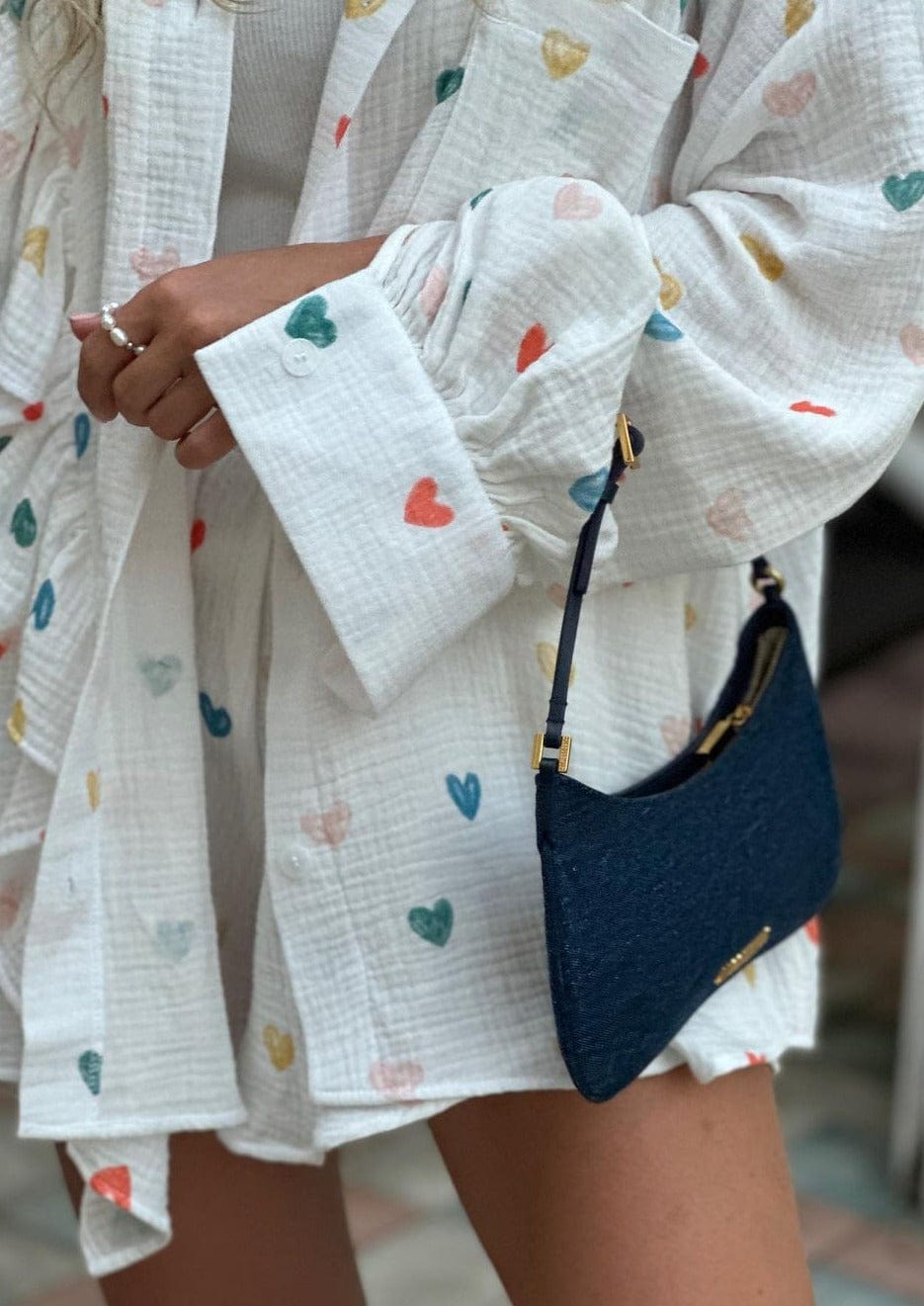 Amira | Herz-Print Zweiteiler-Set – Perfekt für entspannte Sommertage