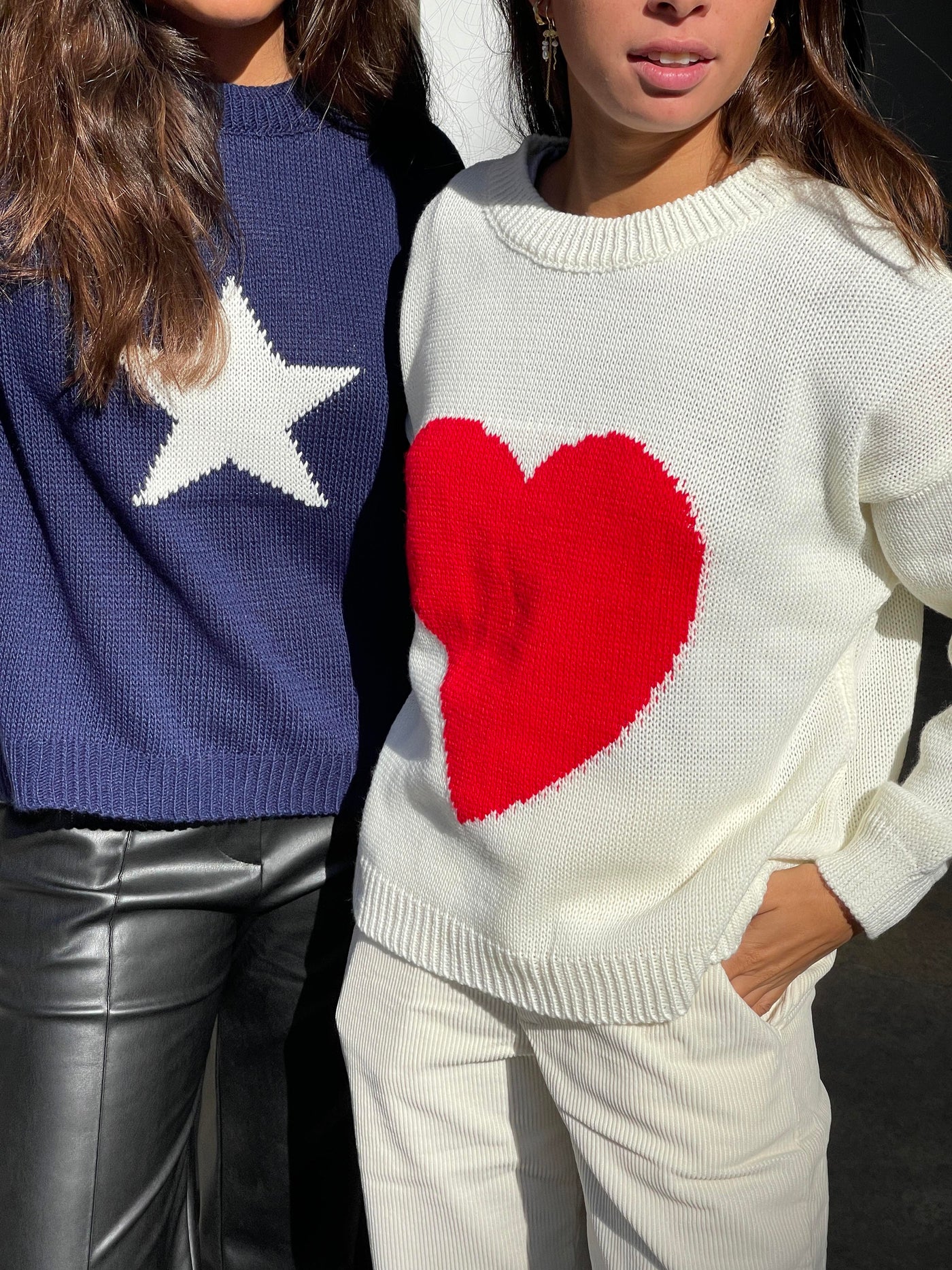 Heidi-Mode | Star Strickpullover