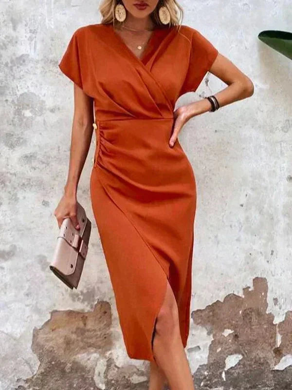 Francine – Wickel-Midikleid für eine feminine Silhouette