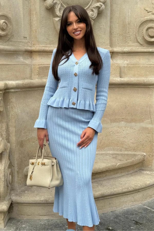 Victoria | Eleganter Strick-Zweiteiler – Klassische Eleganz für jeden Anlass