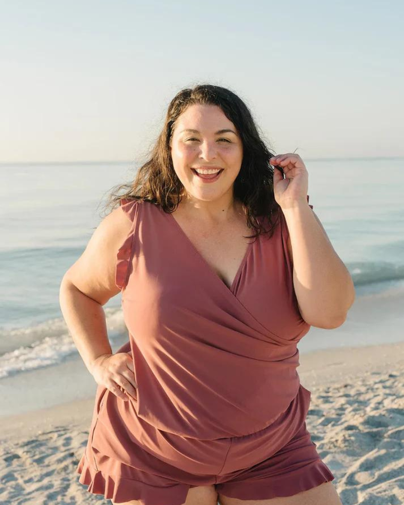 Badeanzug mit Integriertem BH für Damen