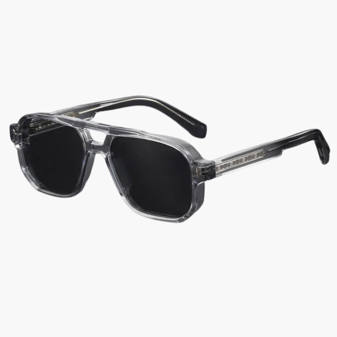 Damen Sonnenbrille mit Pilotenform und Antiblau-Lichtgläsern