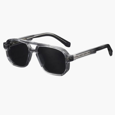 Damen Sonnenbrille mit Pilotenform und Antiblau-Lichtgläsern