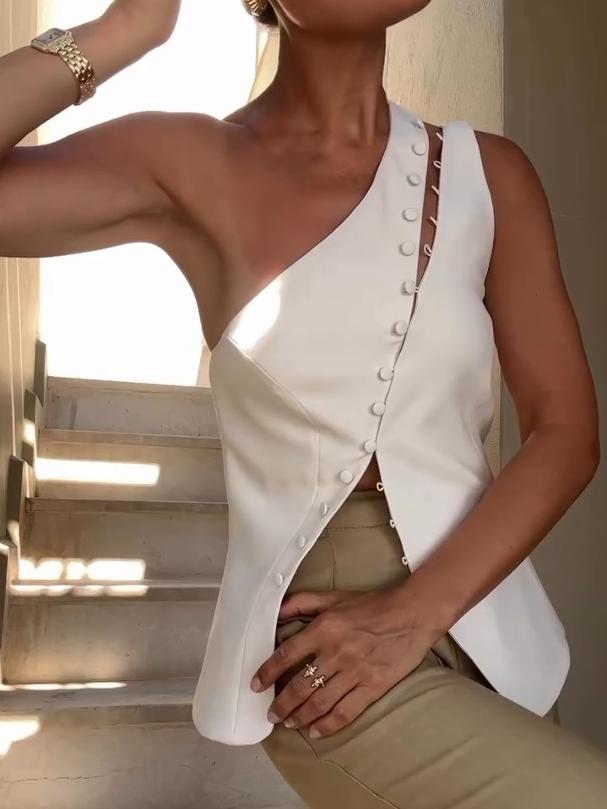 Juliane™ Zeitloser Asymmetrie-Look