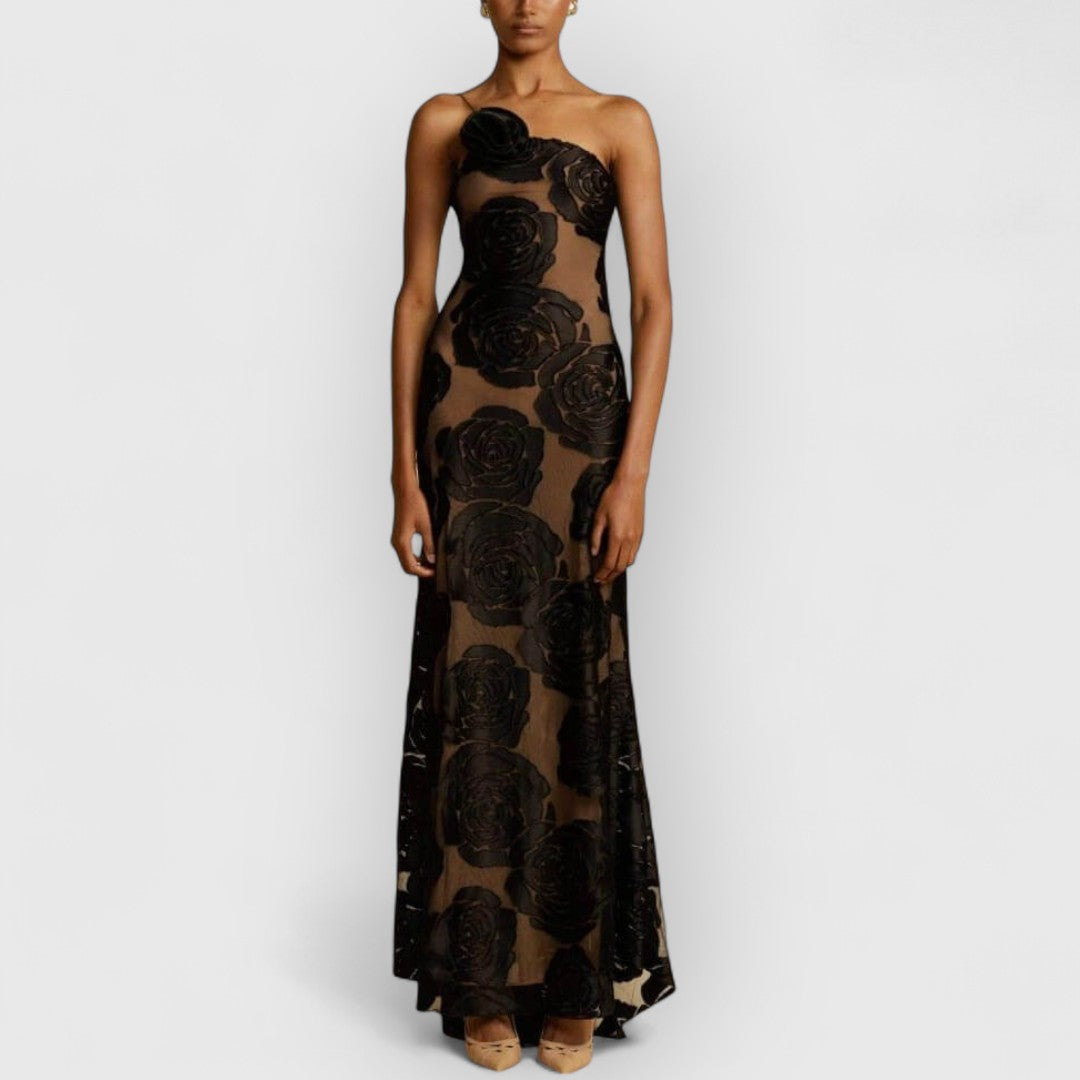 Reina | Premium-Maxikleid mit Blumenmuster