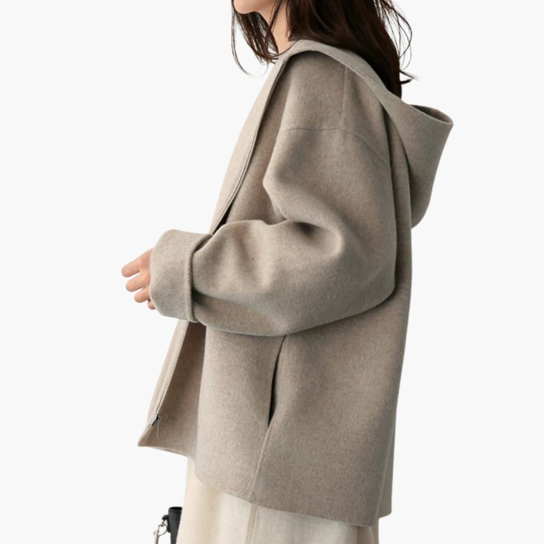 Kapuzensakko für Damen