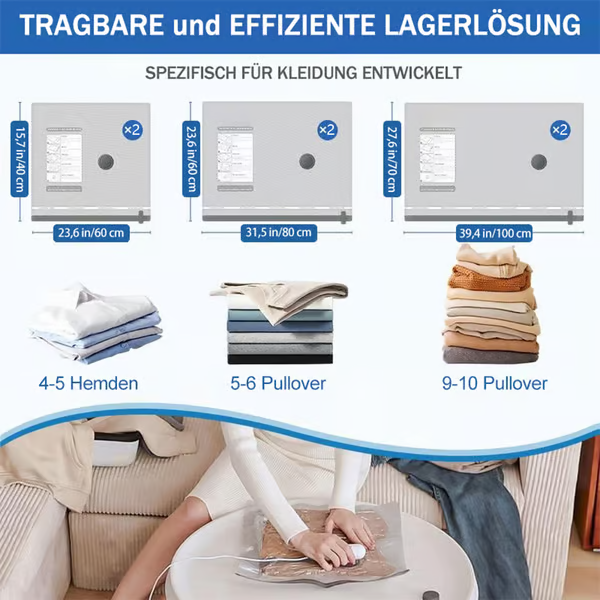 KomprimFix™ Mühelose Pack-Lösung