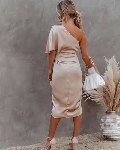 BENTHE | ELEGANTES SEIDENKLEID