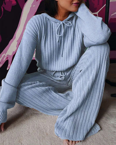 Gestricktes Pyjama Set für Damen