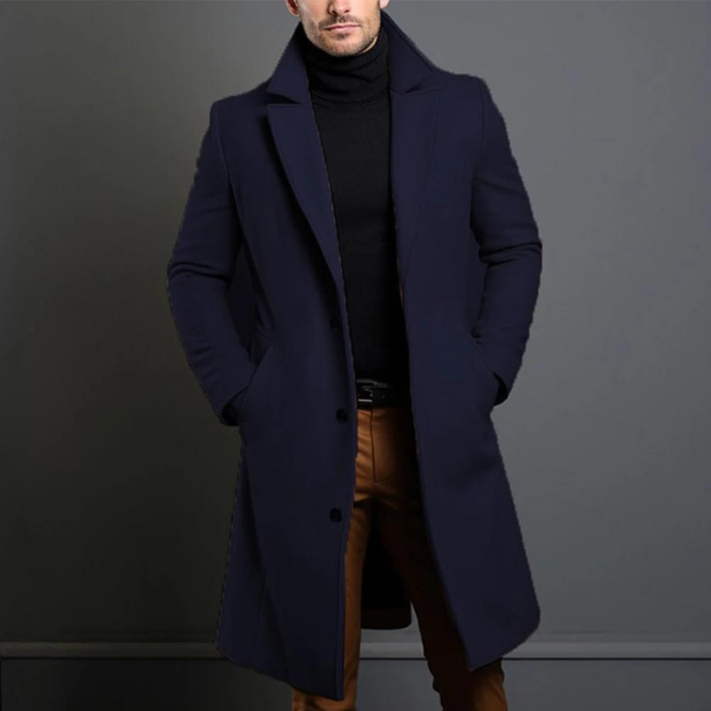 Warme Winter Graben-mantel für Herren