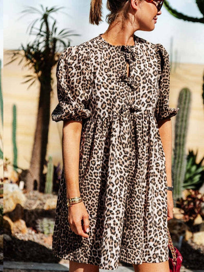 Leoparden | Druckkleid