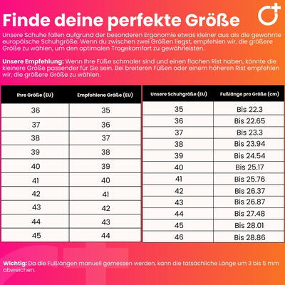 Damenschuhe: Komfortable Schuhe für jeden Fußtyp