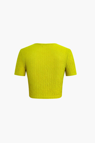 Maya | Zweiteiliges Set mit Raffung