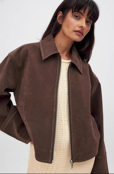 Rhea | Gerade Geschnittene Jacke mit Reißverschluss