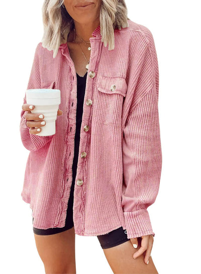 Geknöpfte Jacke für Frauen