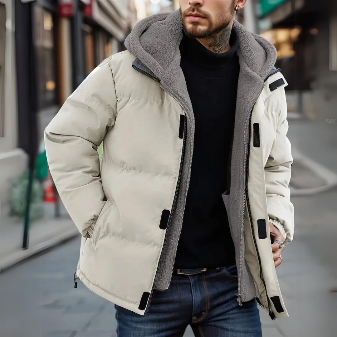 Zweiteilige Warme Jacke für Herren
