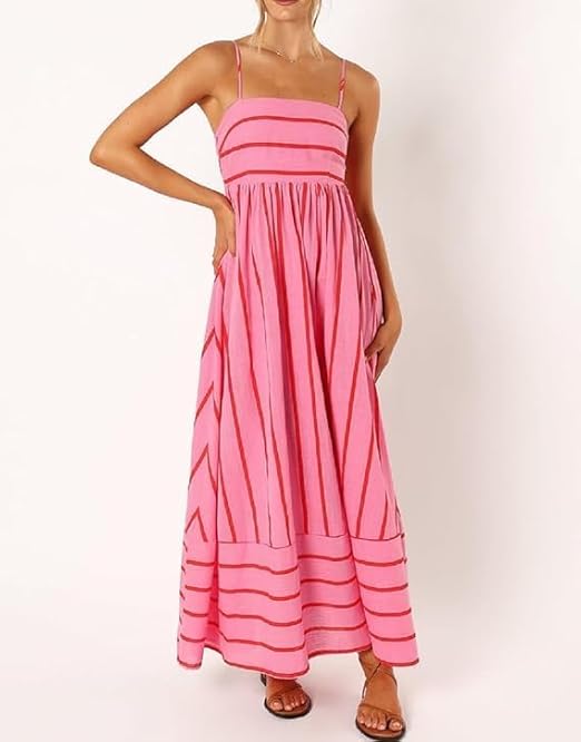 Ashley – Maxikleid in Rosa mit femininer Ausstrahlung