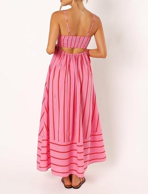 Ashley – Maxikleid in Rosa mit femininer Ausstrahlung