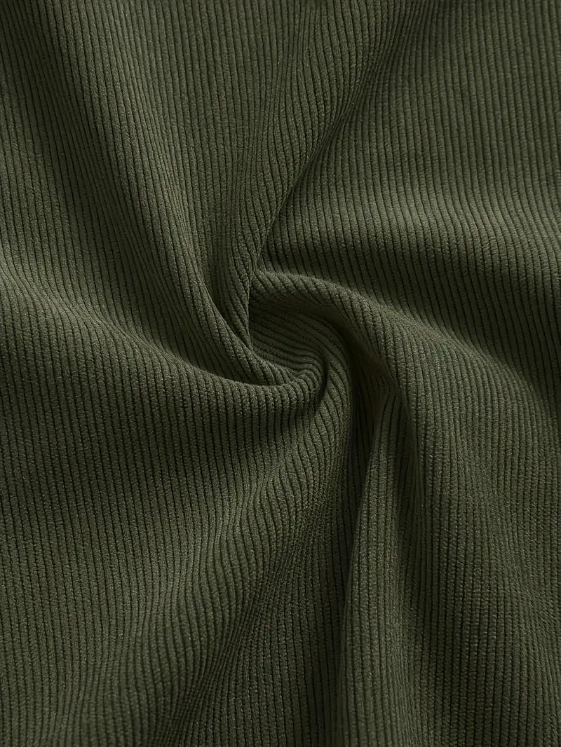 Rickey - Lässiges Cord-Hemd Mit Knopfleiste