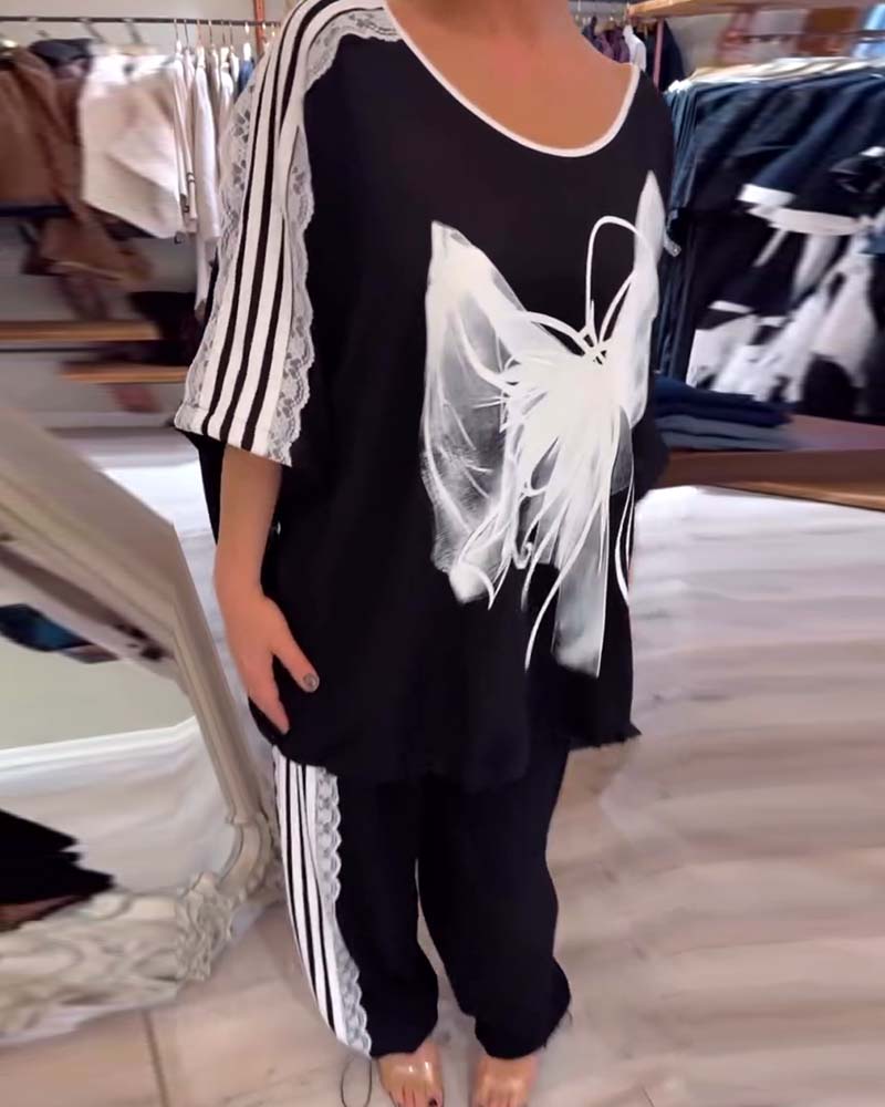 Anzug Locker Casual Zweiteilig